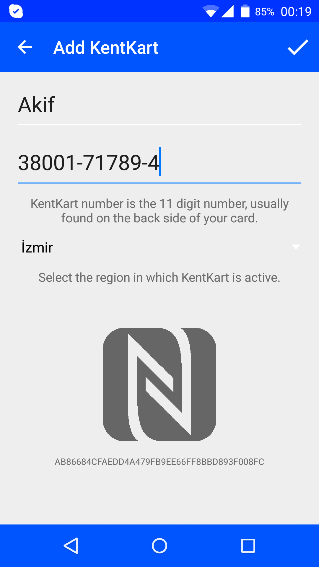 Add KentKart