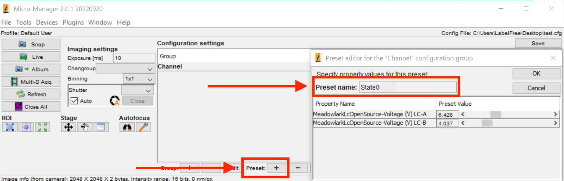 create_preset_voltage