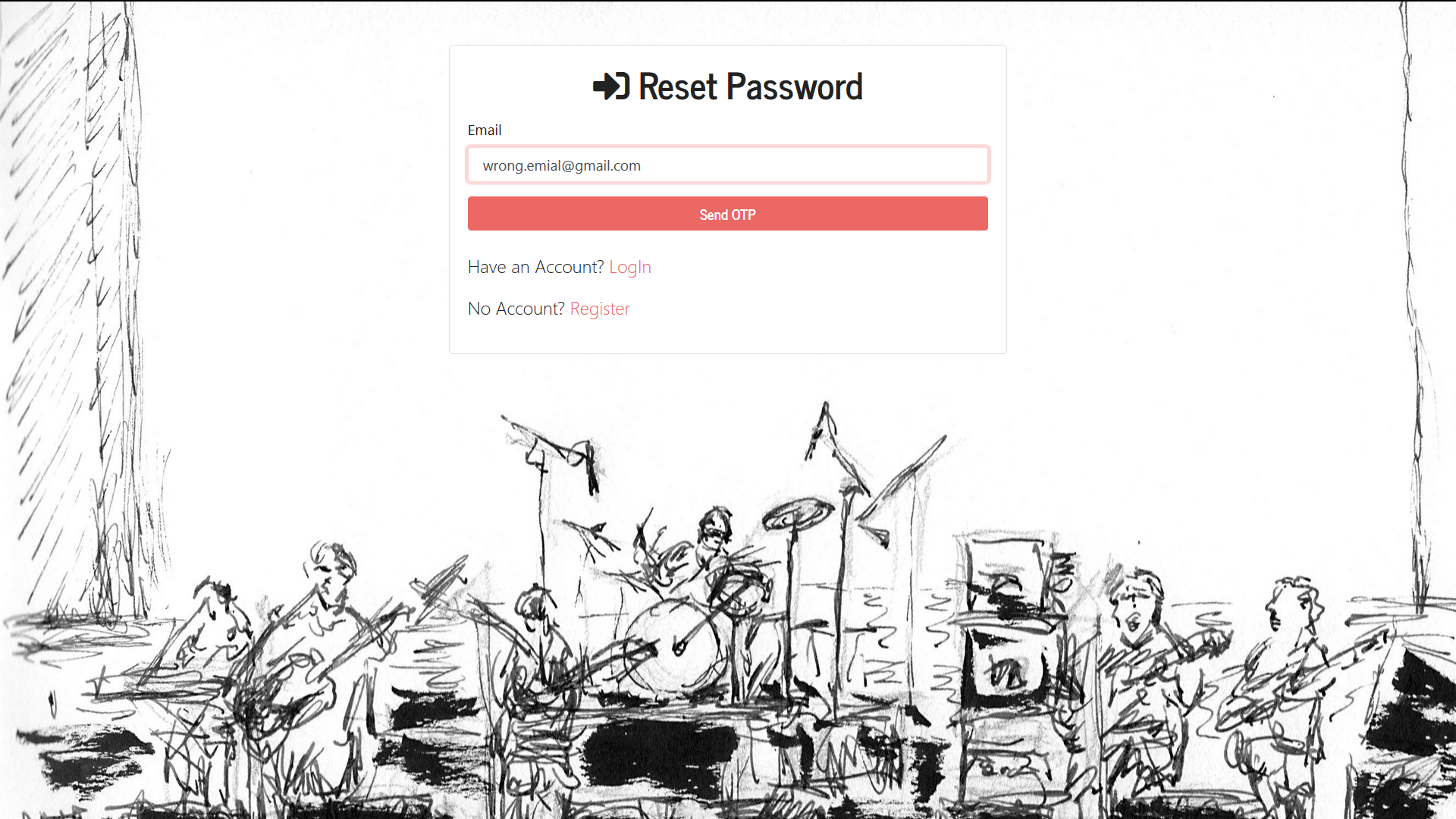 Reset-password-wrong-email-input-screen