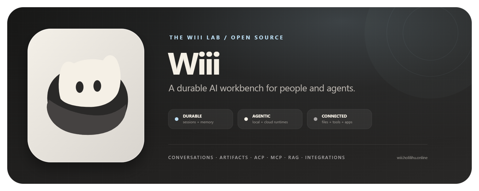 Wiii — a durable AI workbench for people and agents
