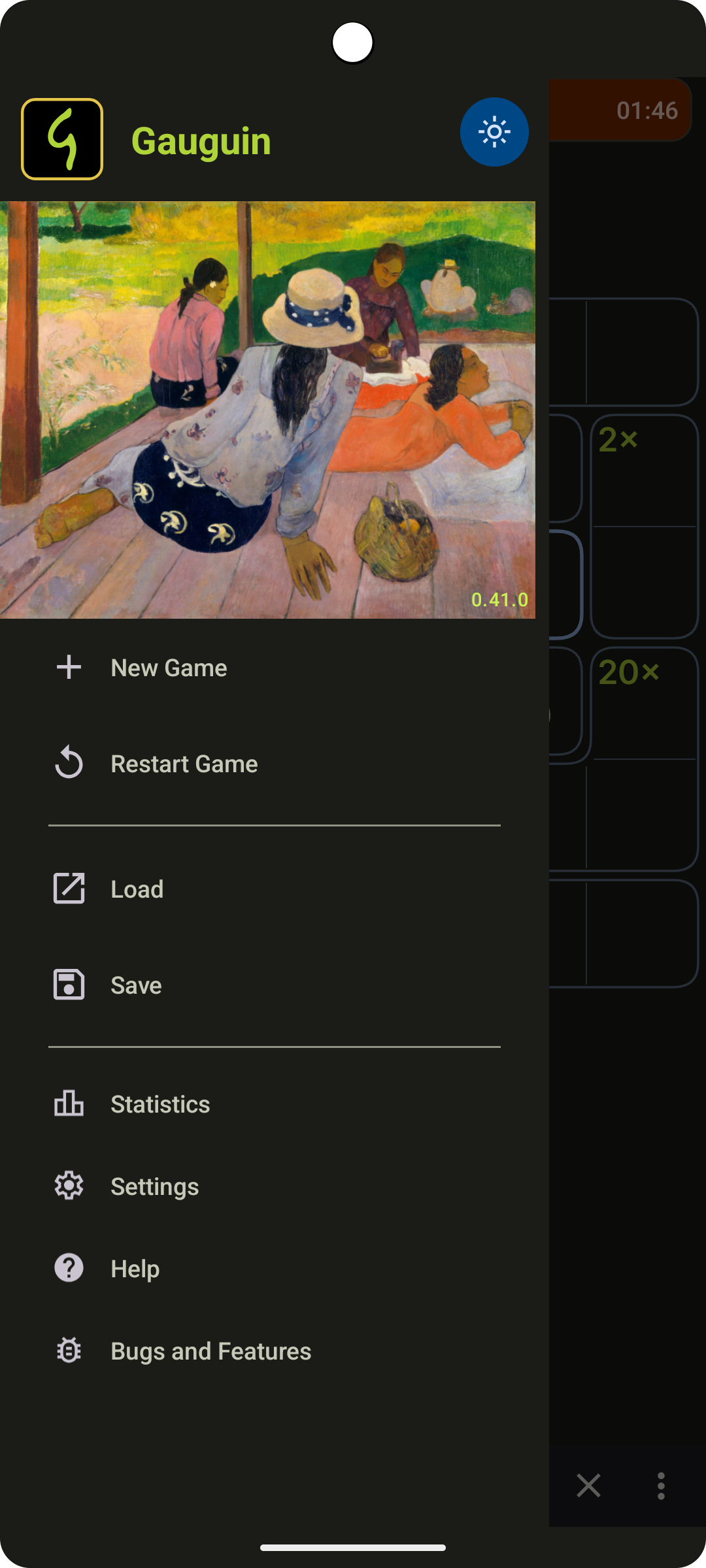 Screenshot 3 of Gauguin — opens full size