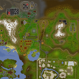 Oldschool Runescape Map