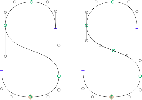 Before (left) and after (right).