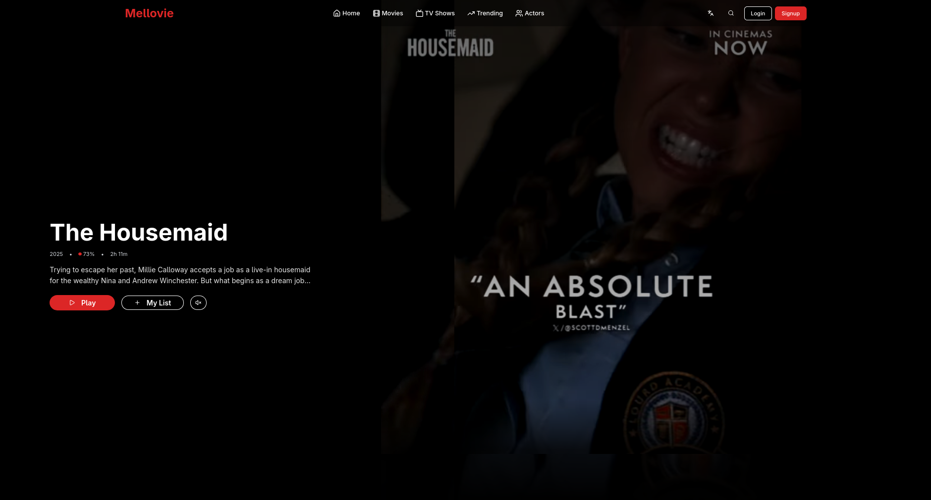mellow movie TMDb api