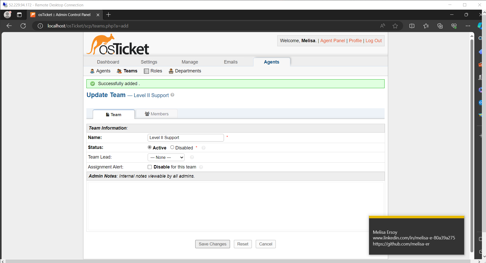 GitHub - melisaaaaaaaaa-er/Configure-Teams