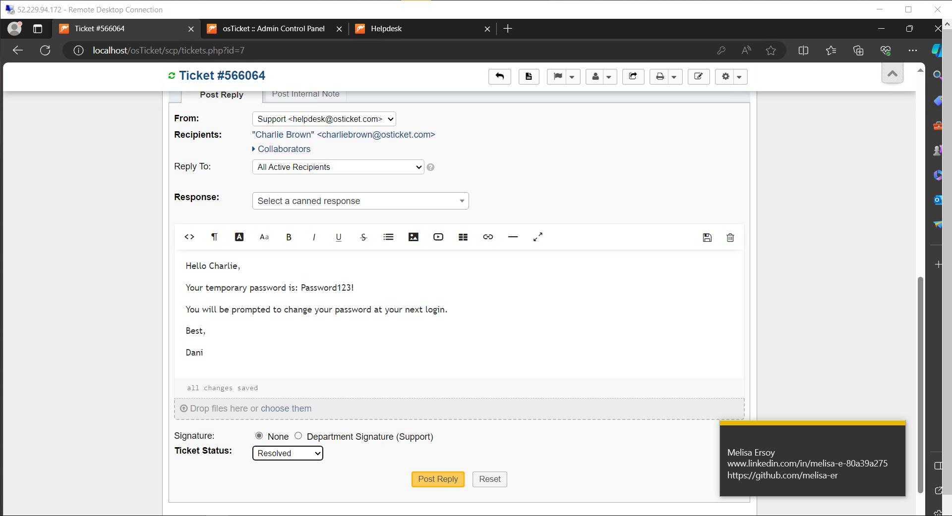 GitHub - melisaaaaaaaaa-er/Resolving-Tickets