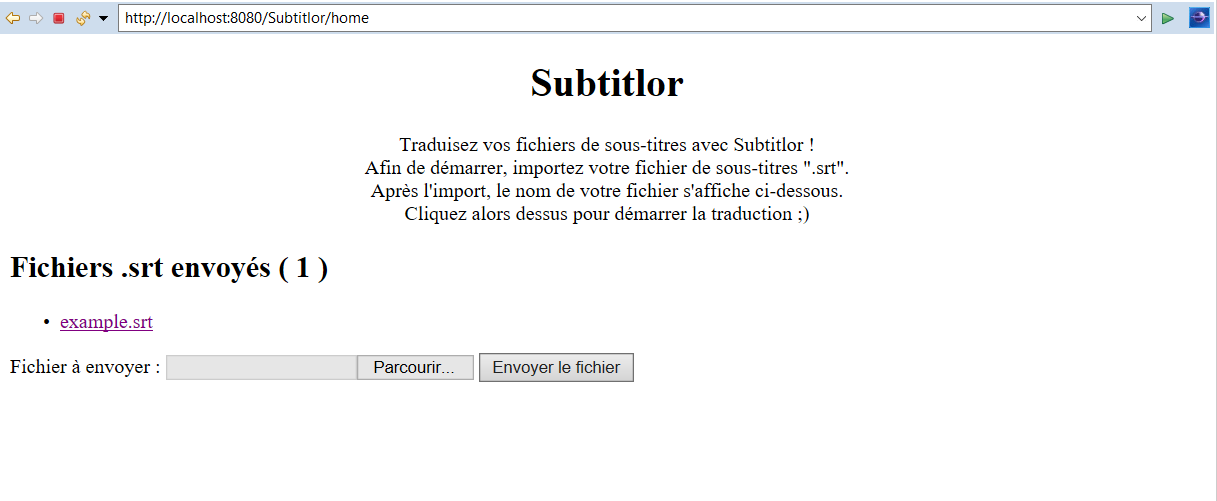 GitHub - melkarmo/Subtitlor: Java EE web app for subtitles' translation