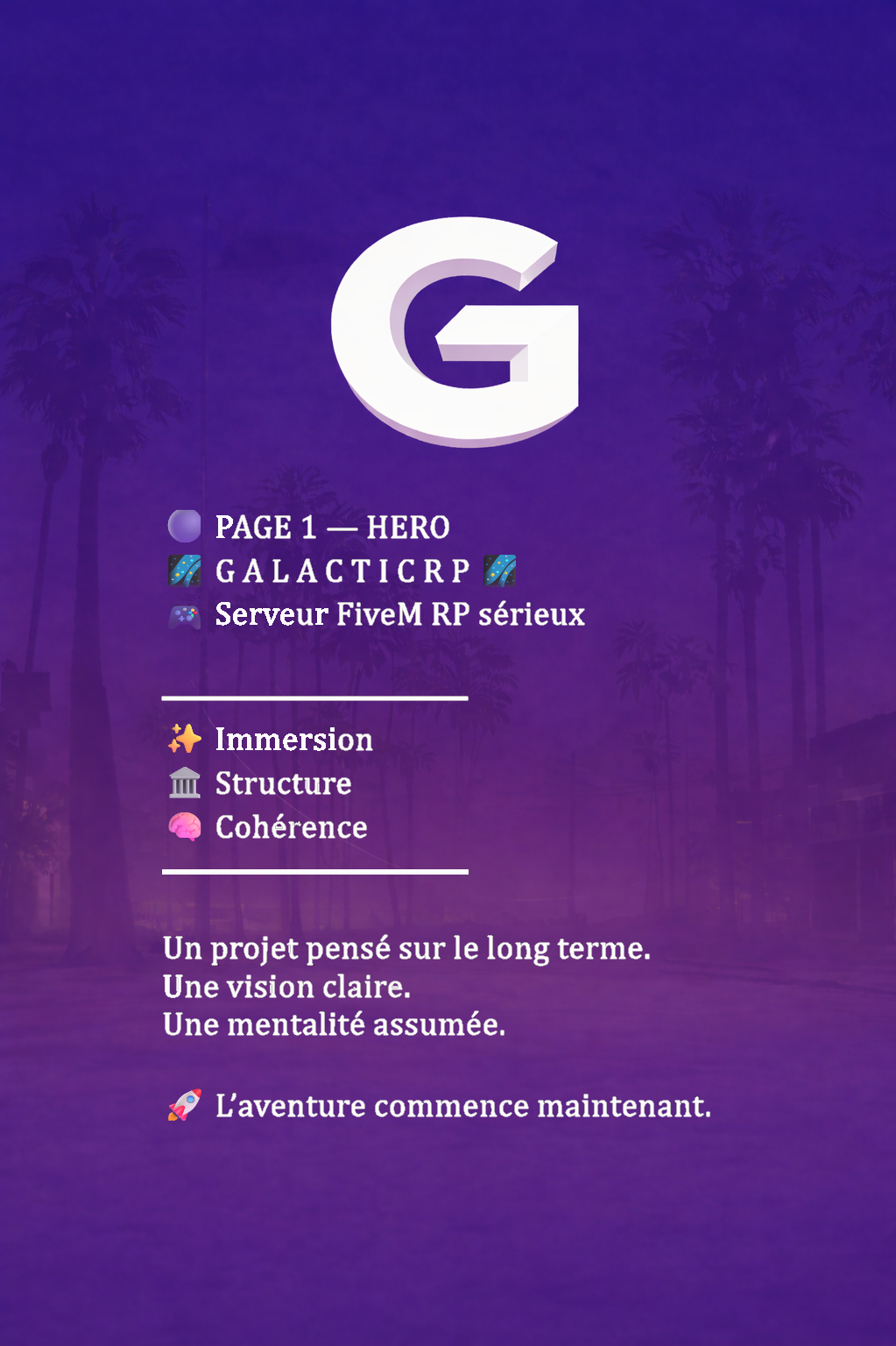 Présentation GalacticRP — Page 1