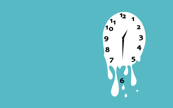 Melting Clock Image