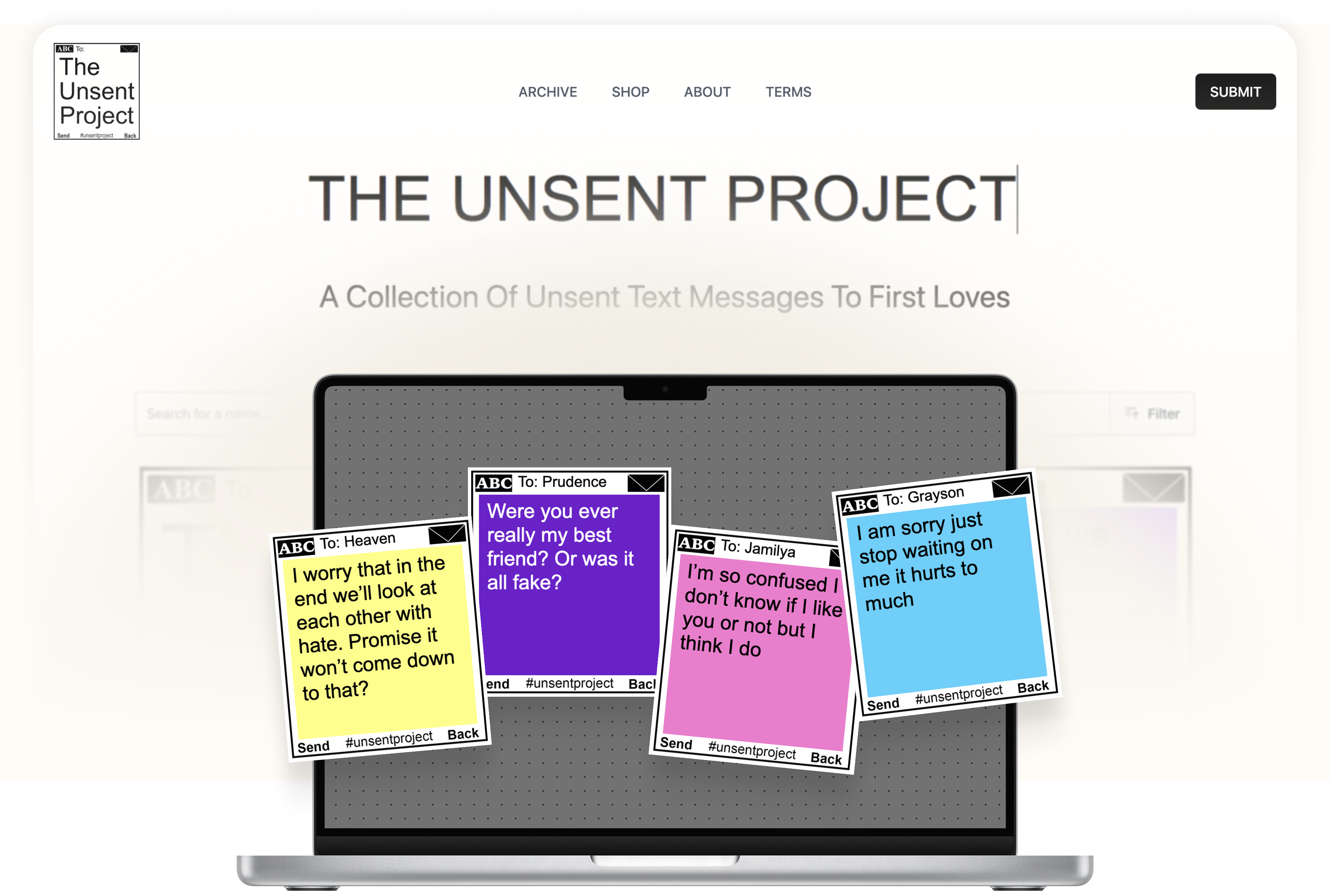 The Unsent Project