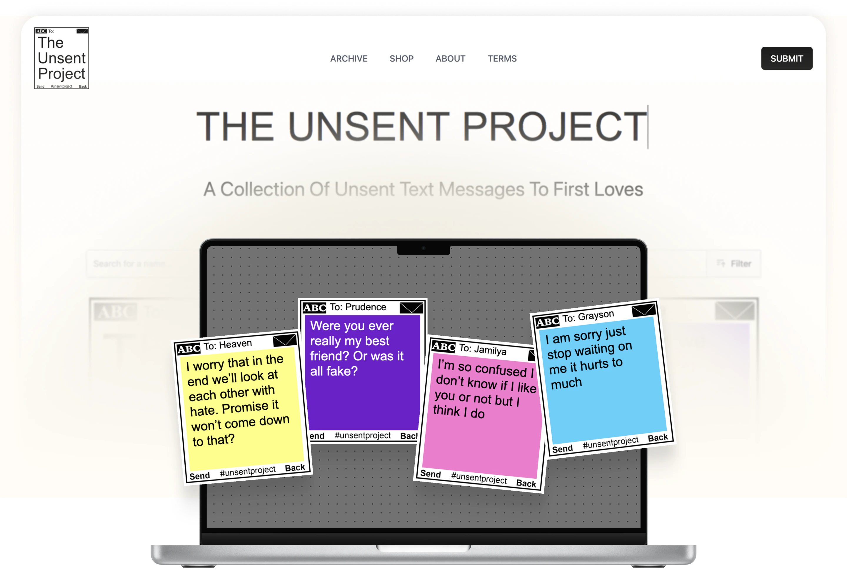 The Unsent Project