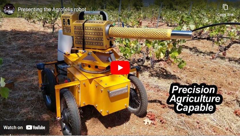 Presenting the Agrofelis Robot video