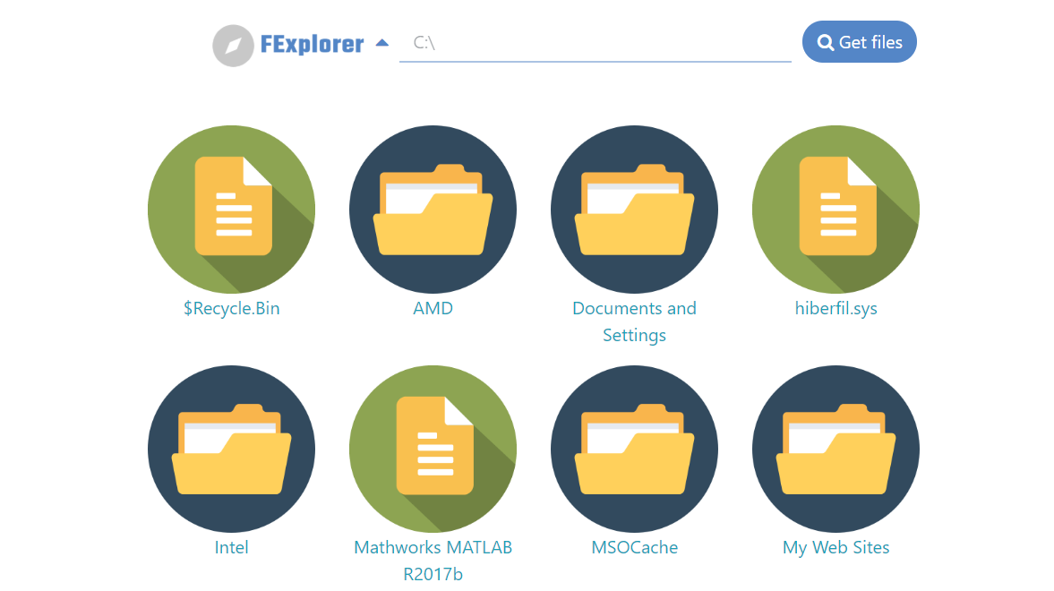 FExplorer screenshot