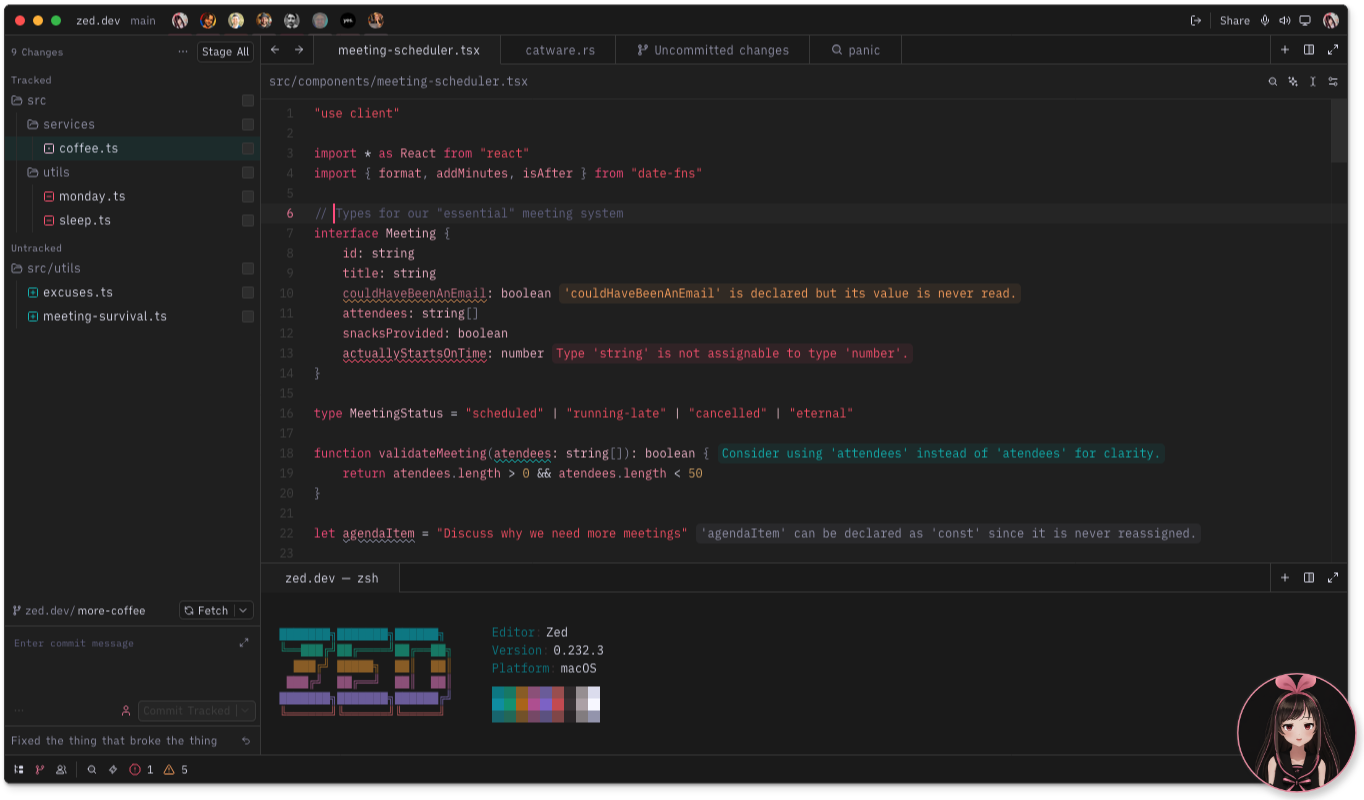 Pinkzuna Black screenshot