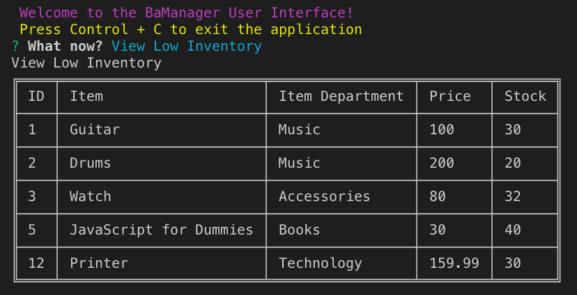 Bamazon_Manager2