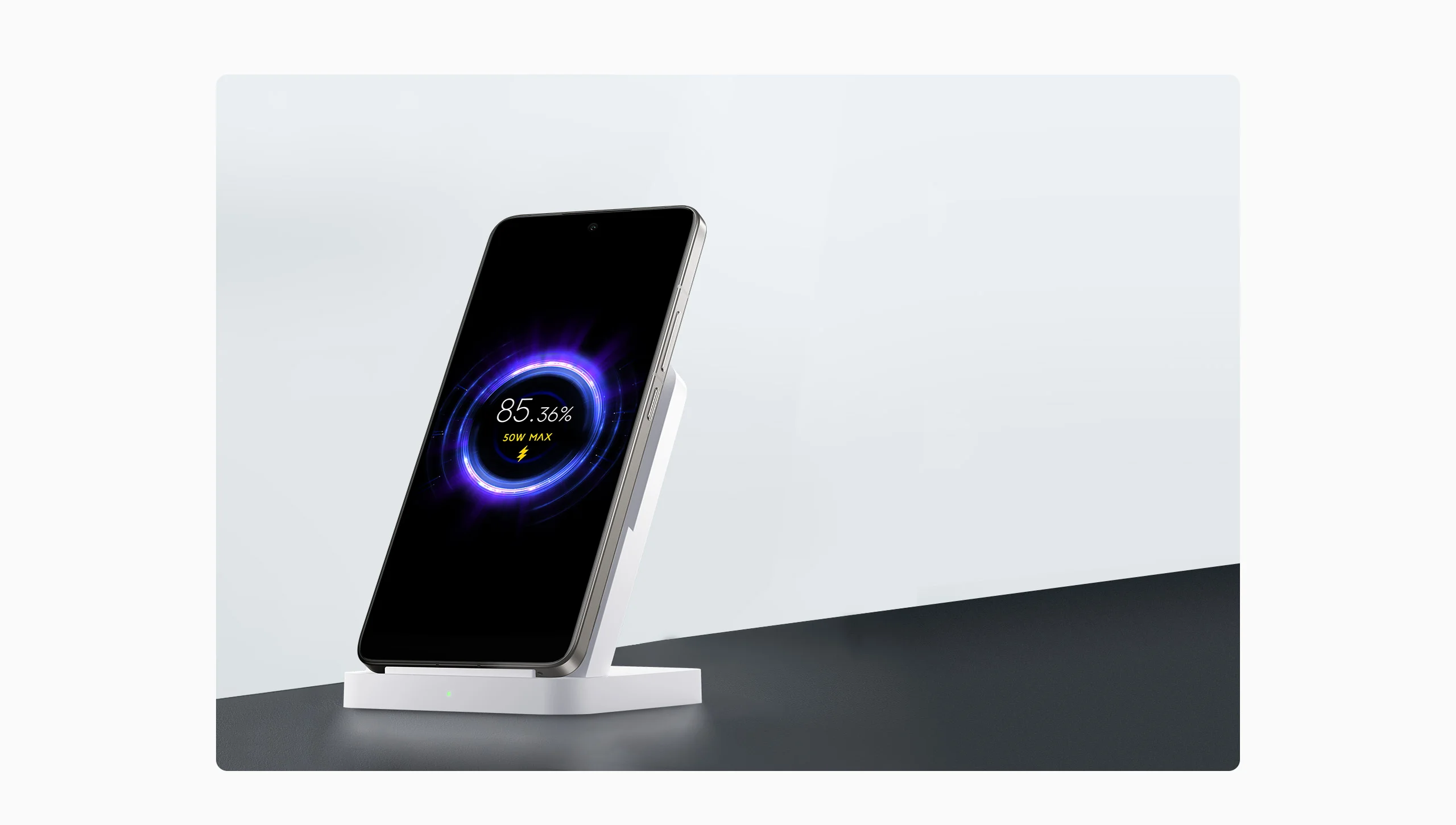 Mi 50W Wireless Charging Stand Pro - 50W High-Efficiency Fast Charging