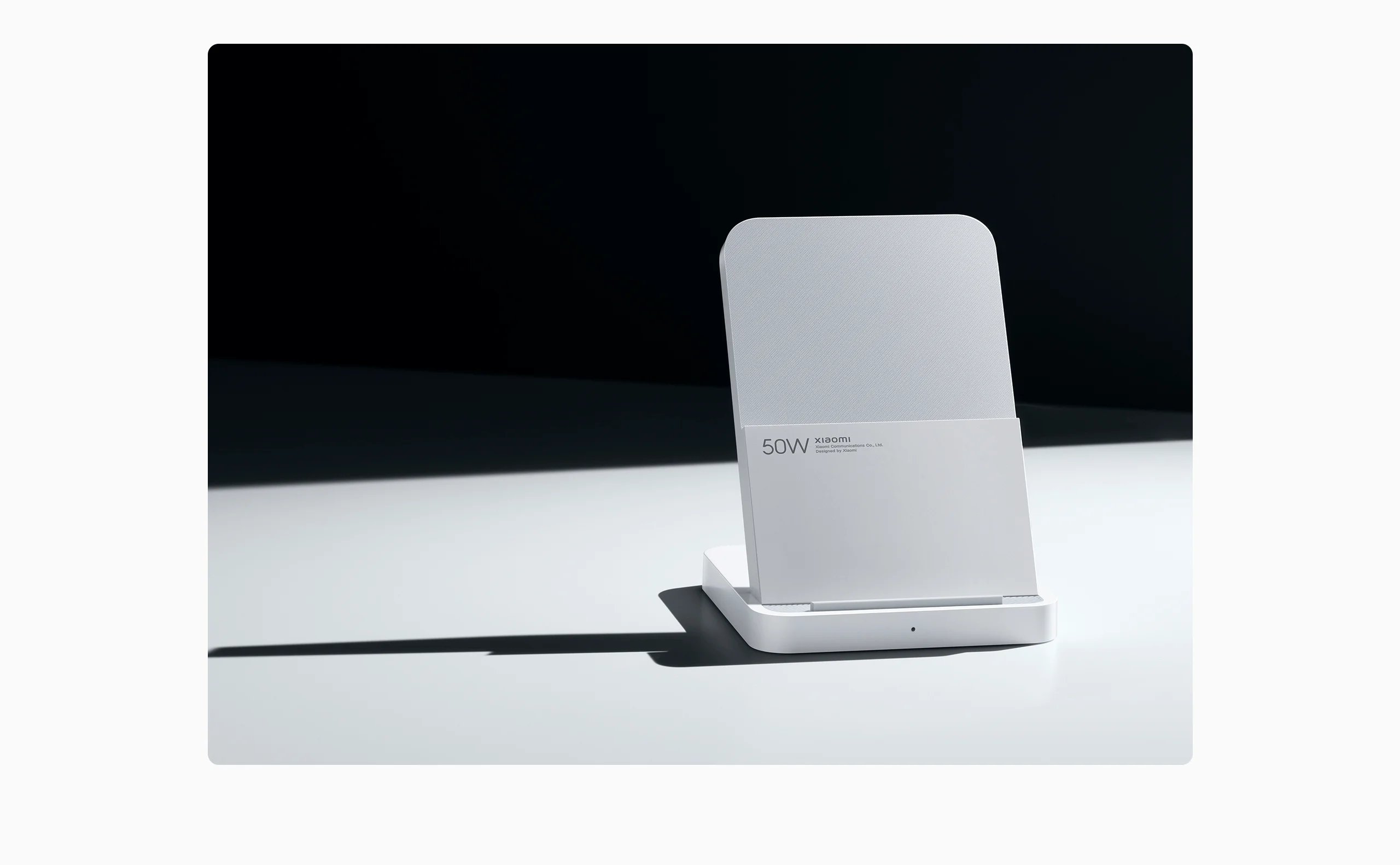 Mi 50W Wireless Charging Stand Pro - Ergonomic Tilted Viewing Angle