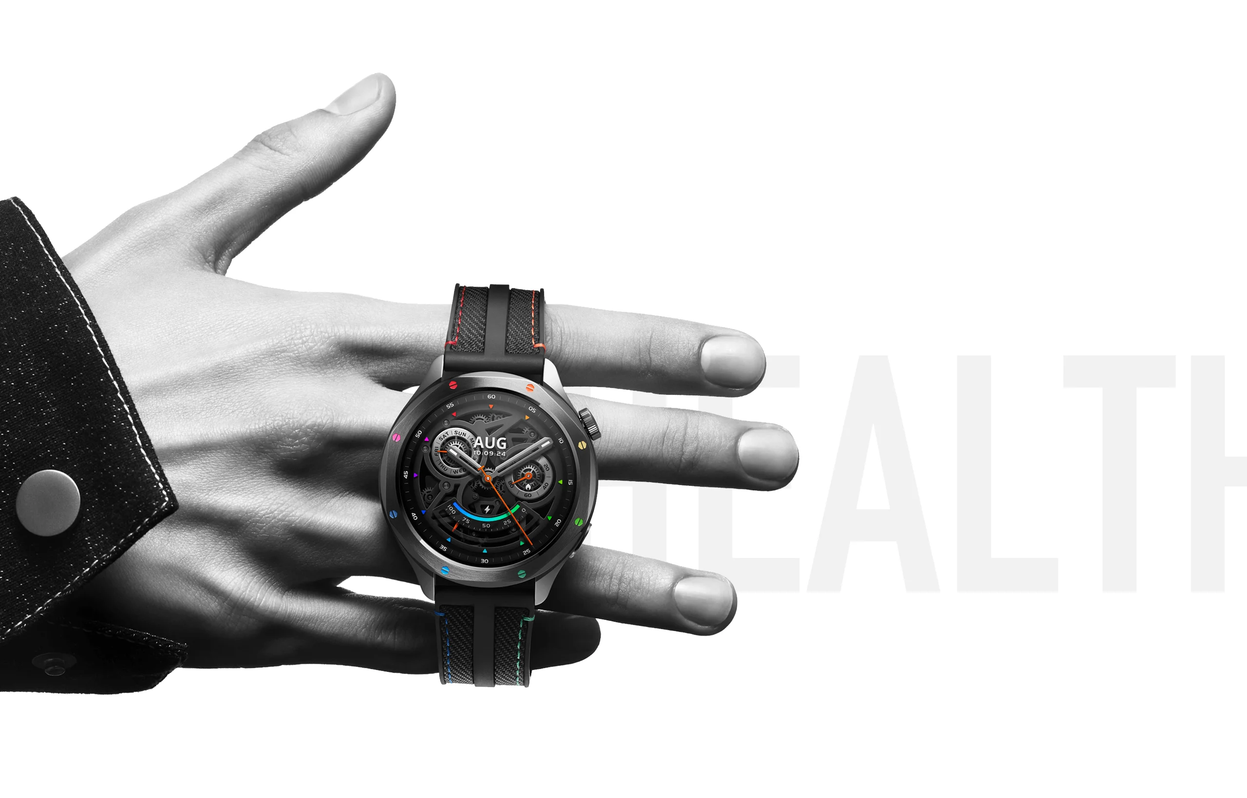 Xiaomi Watch S4 - Premium Aluminum Alloy Frame and Stainless Steel Crown