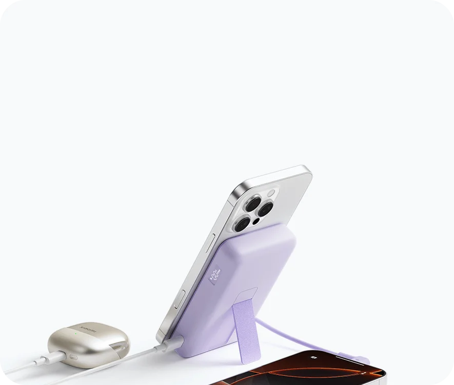Xiaomi 10000mAh Magnetic Power Bank - High-Speed 33W Wired Output
