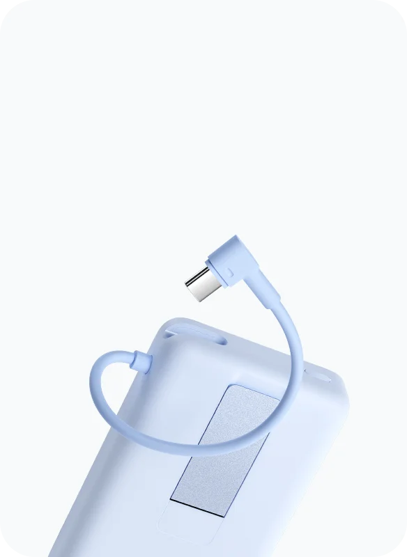 Xiaomi 10000mAh Magnetic Power Bank - Built-in Integrated USB-C Cable