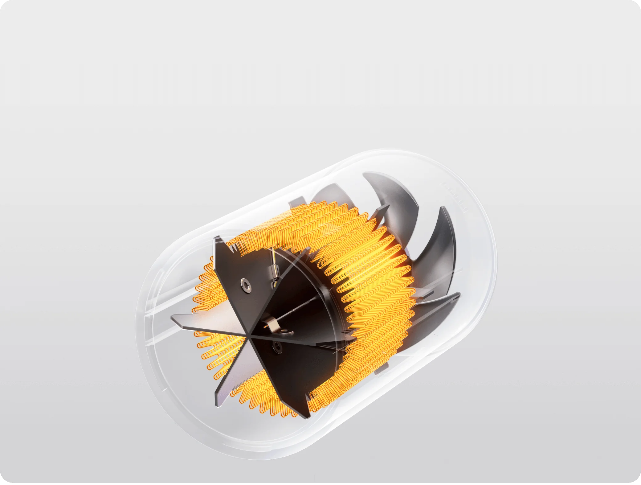 Xiaomi Compact Hair Dryer H101 - Balanced Conical Heating Element & Dual Safety Protection