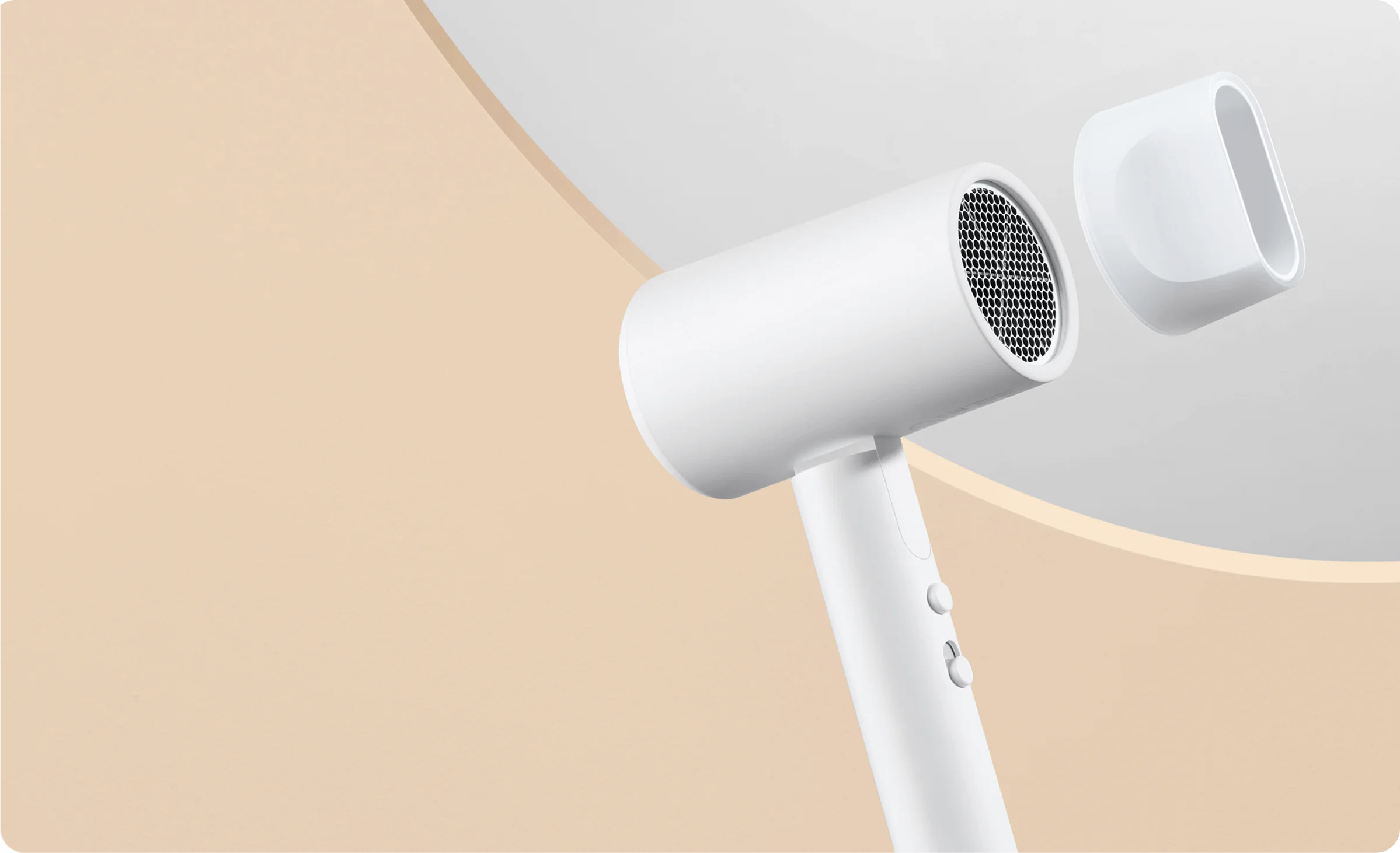 Xiaomi Compact Hair Dryer H101 - 360-Degree Double-Insulated Anti-Scald Nozzle