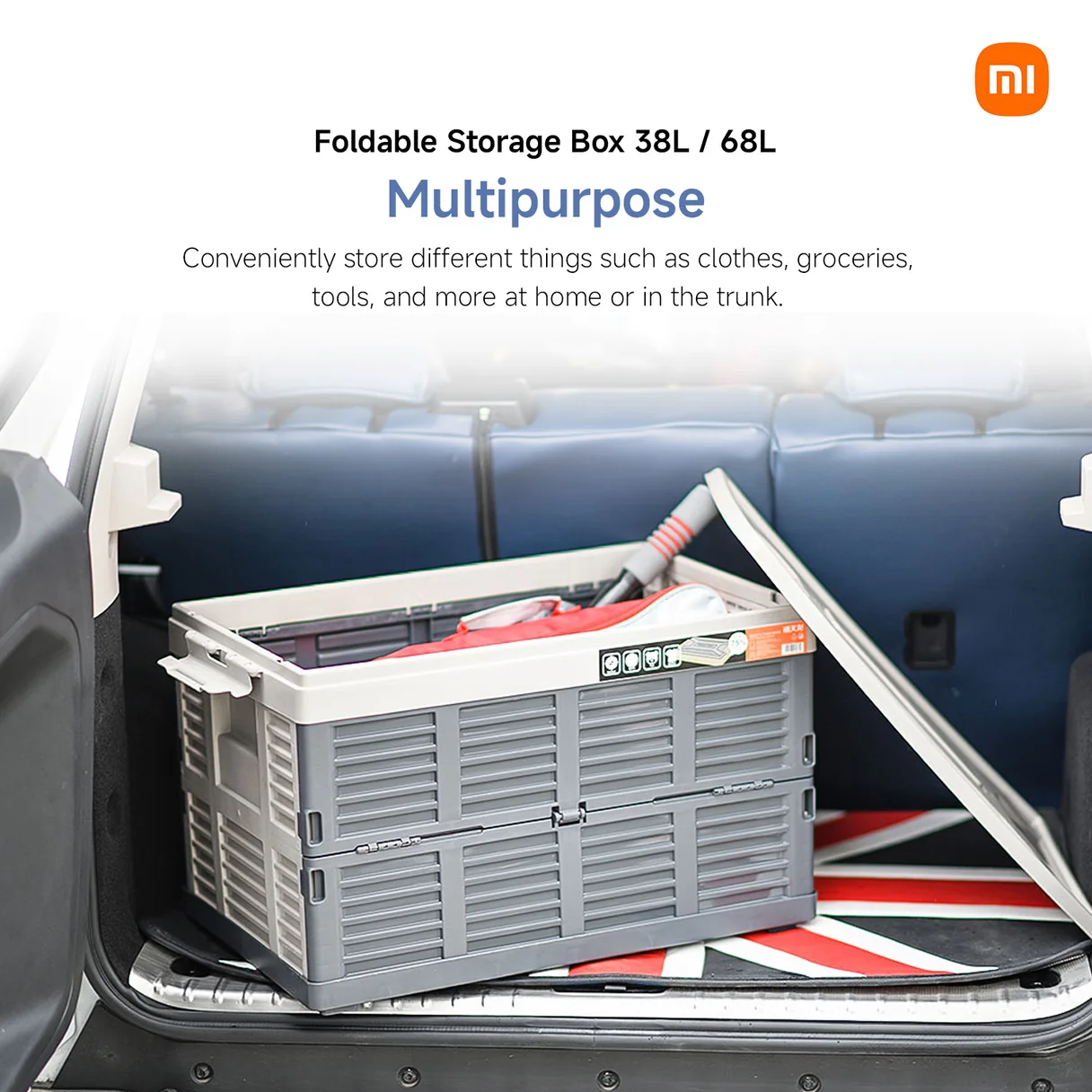 Xiaomi Foldable Storage Box - Multi-Door Access & Magnetic Latch Doors
