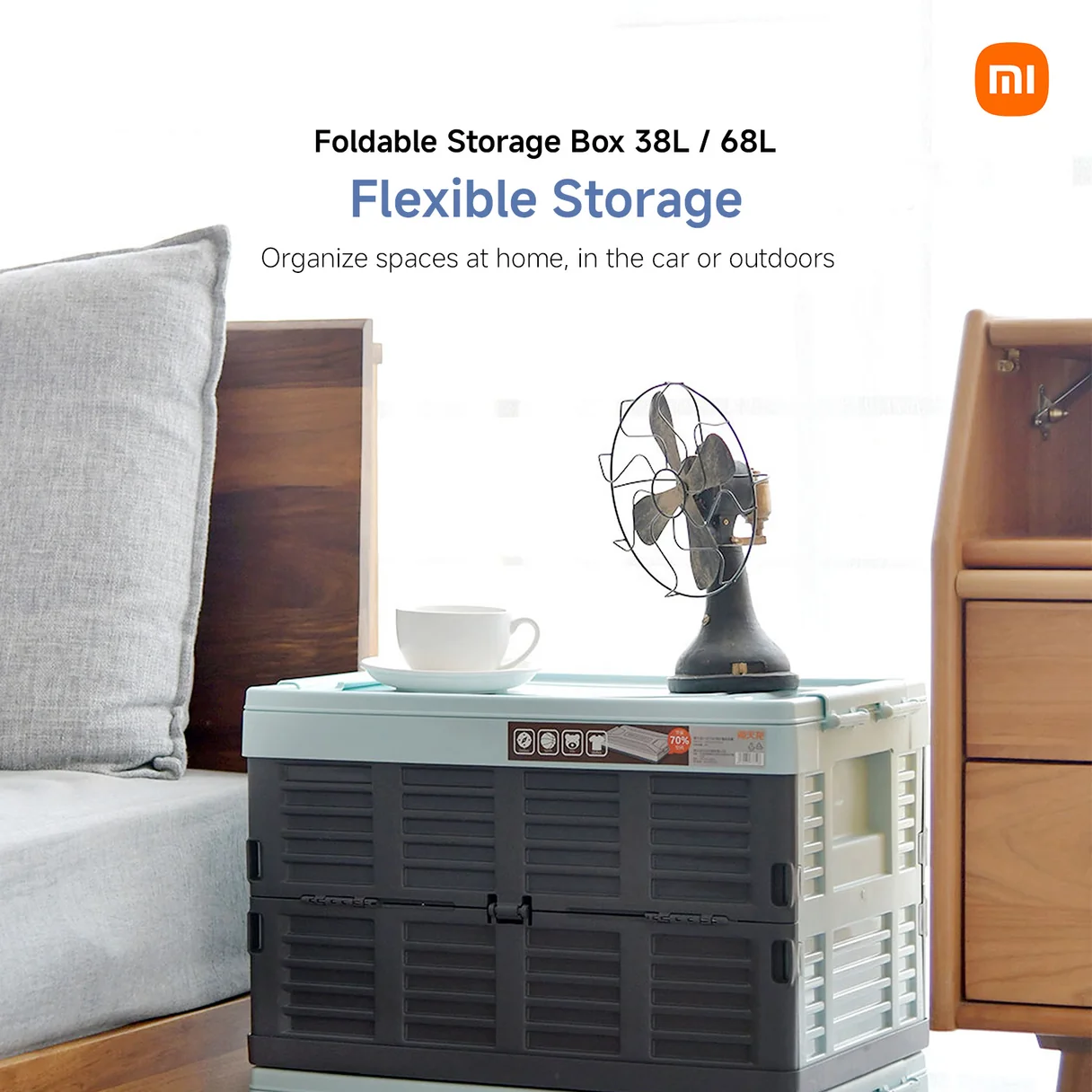 Xiaomi Foldable Storage Box - Durable Eco-Friendly PE Material