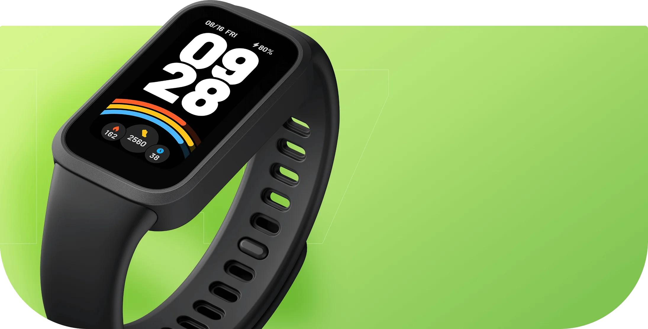 Xiaomi Smart Band 9 Active - 1.47-inch TFT Display with 60Hz Refresh Rate
