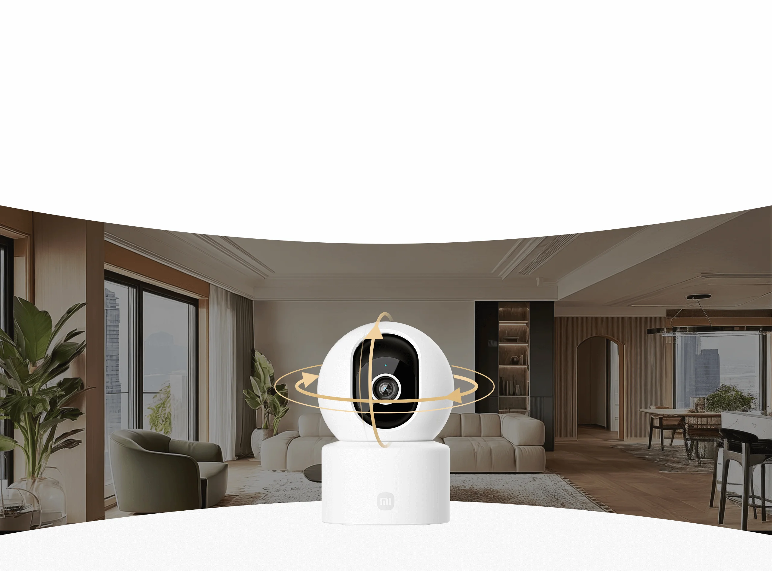 Xiaomi Smart Camera C302 - 360 Degree Panoramic View & Dual-Motor PTZ