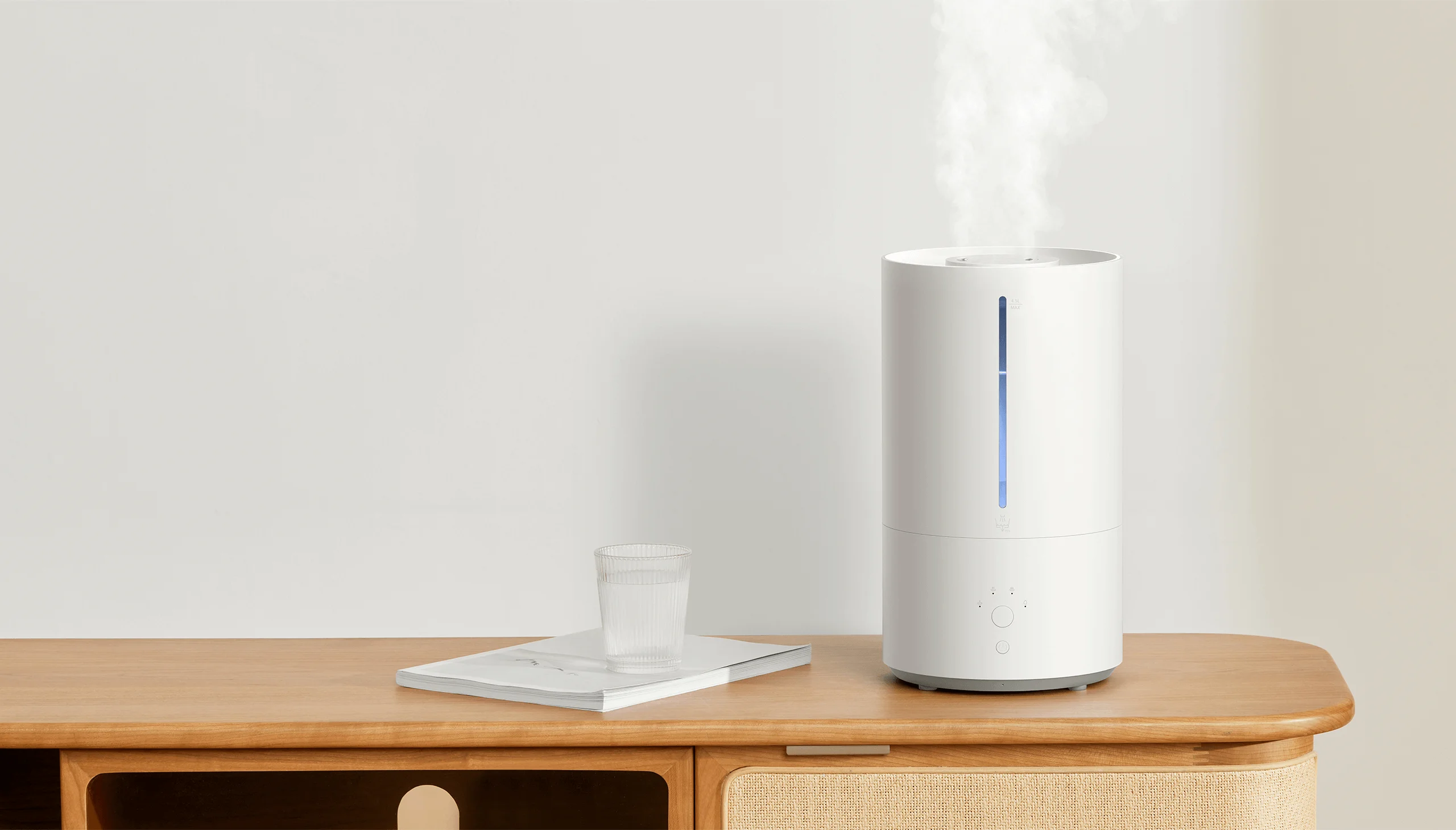 Xiaomi Smart Humidifier 2 - 350 mL/h High-Speed Mist Output & 4.5L Water Tank