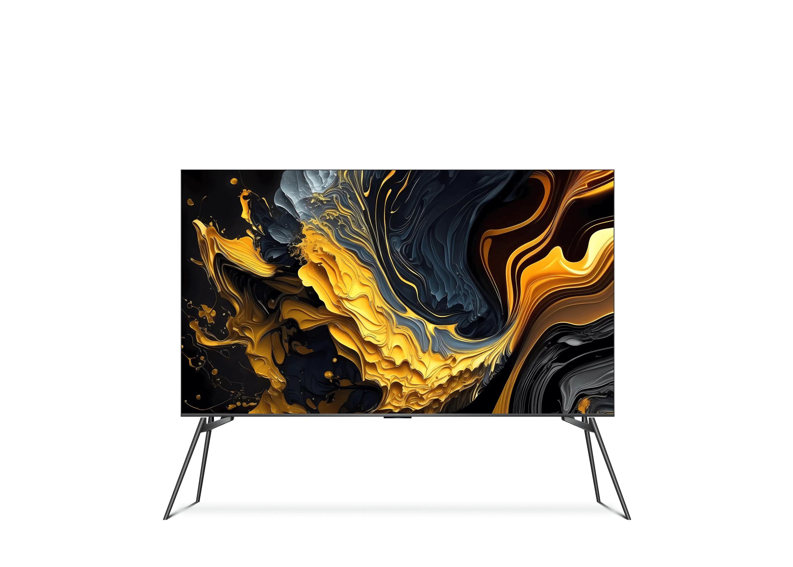 Xiaomi TV Floor Stand - Elegant Dark Gray Aesthetic