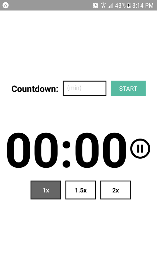 GitHub - men32z/react-native-countdown-timer: Countdown Timer mobile app was built using React Native Expo. It's simply a countdown timer allows users to add minutes and start, pause, or accelerate