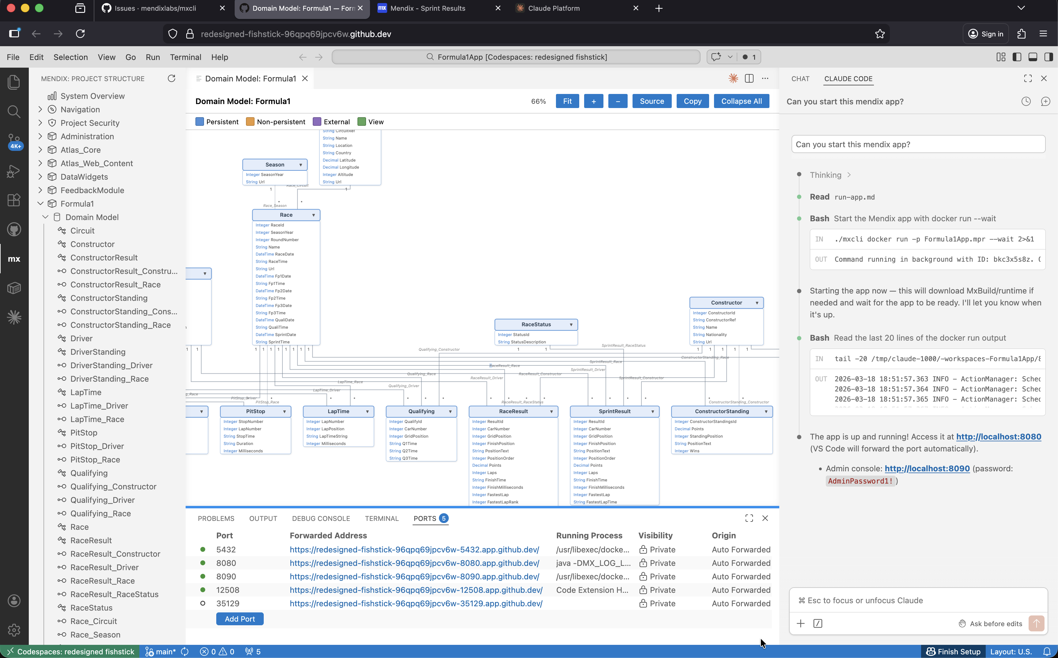 GitHub codespaces
