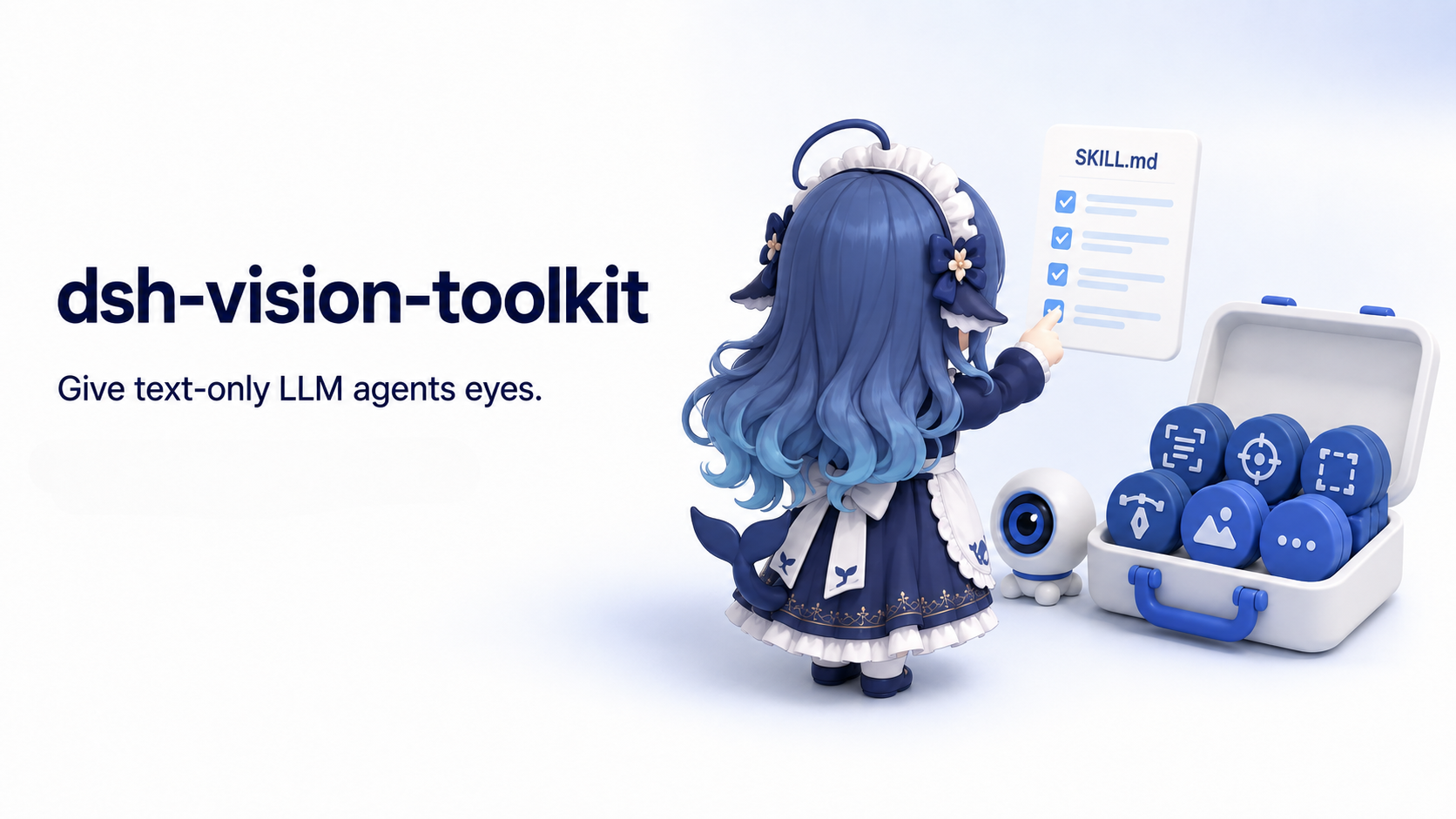 DSH Vision Toolkit：让纯文本 DeepSeek Harness Agent 看懂图片并完成视觉任务