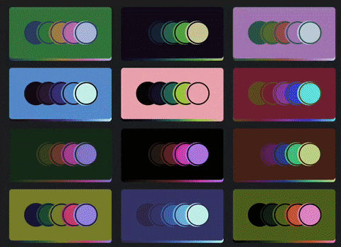 generated RampenSau color palettes Animation
