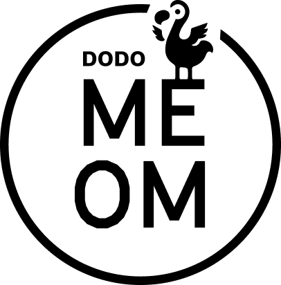 MEOM dodo logo.