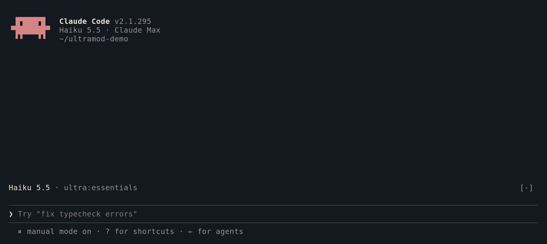 Claude tries to read .env through grep and Ultra Mod refuses it with instructions