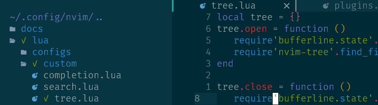 filetree-with-offset