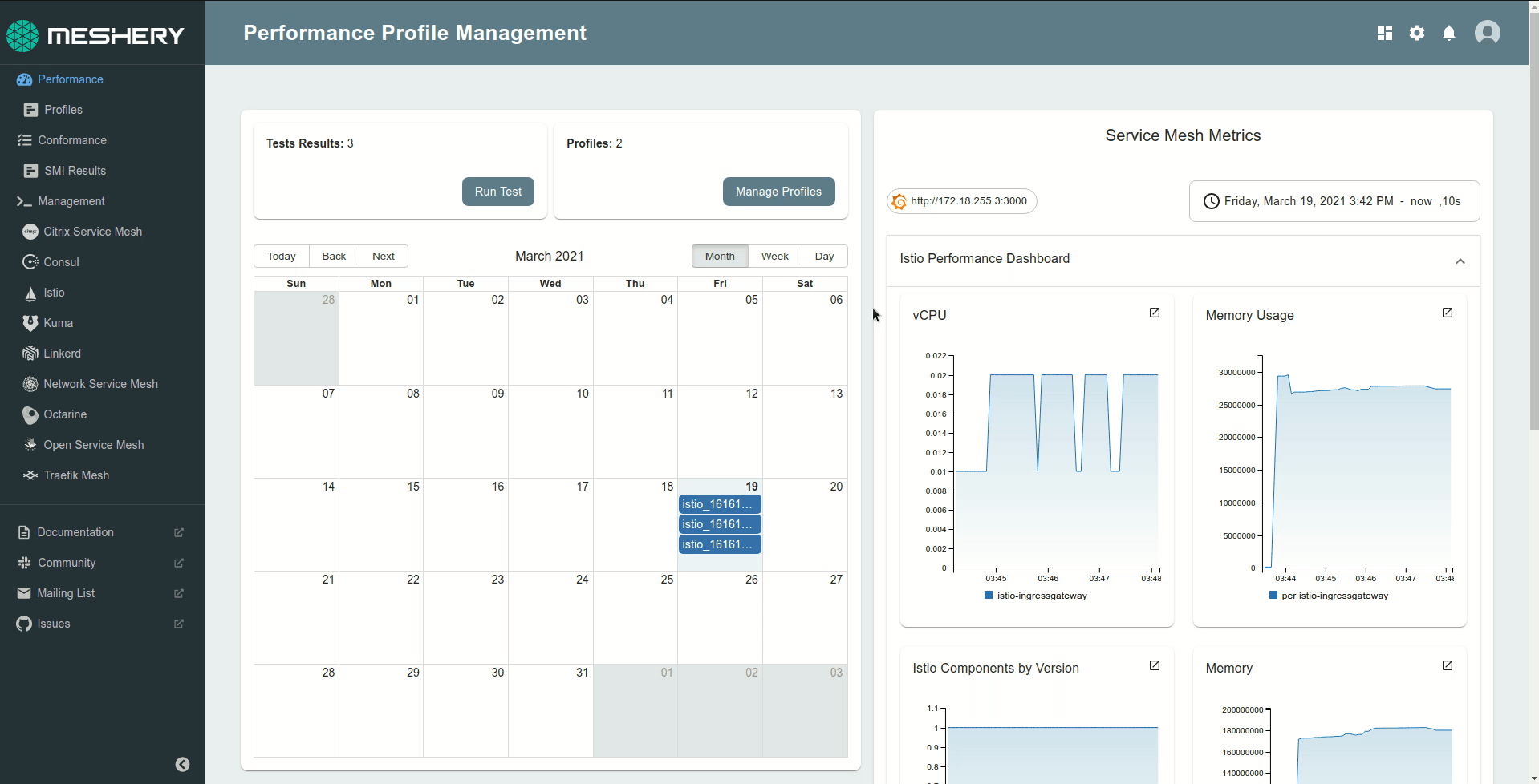 Layer5 Service Mesh Performance Management