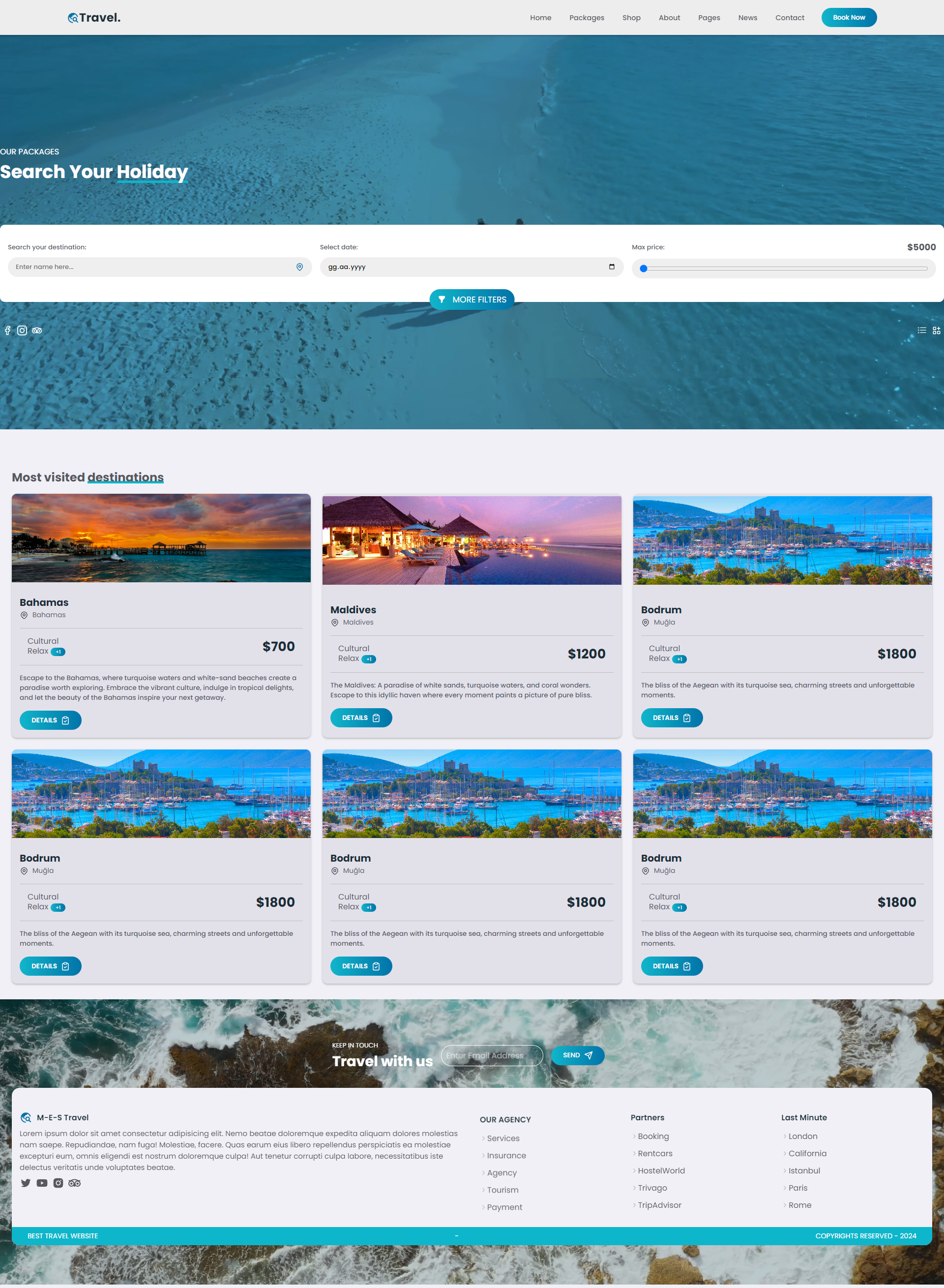 GitHub - mesubasi/travel-tour-project: Travel Tour Project is a front ...