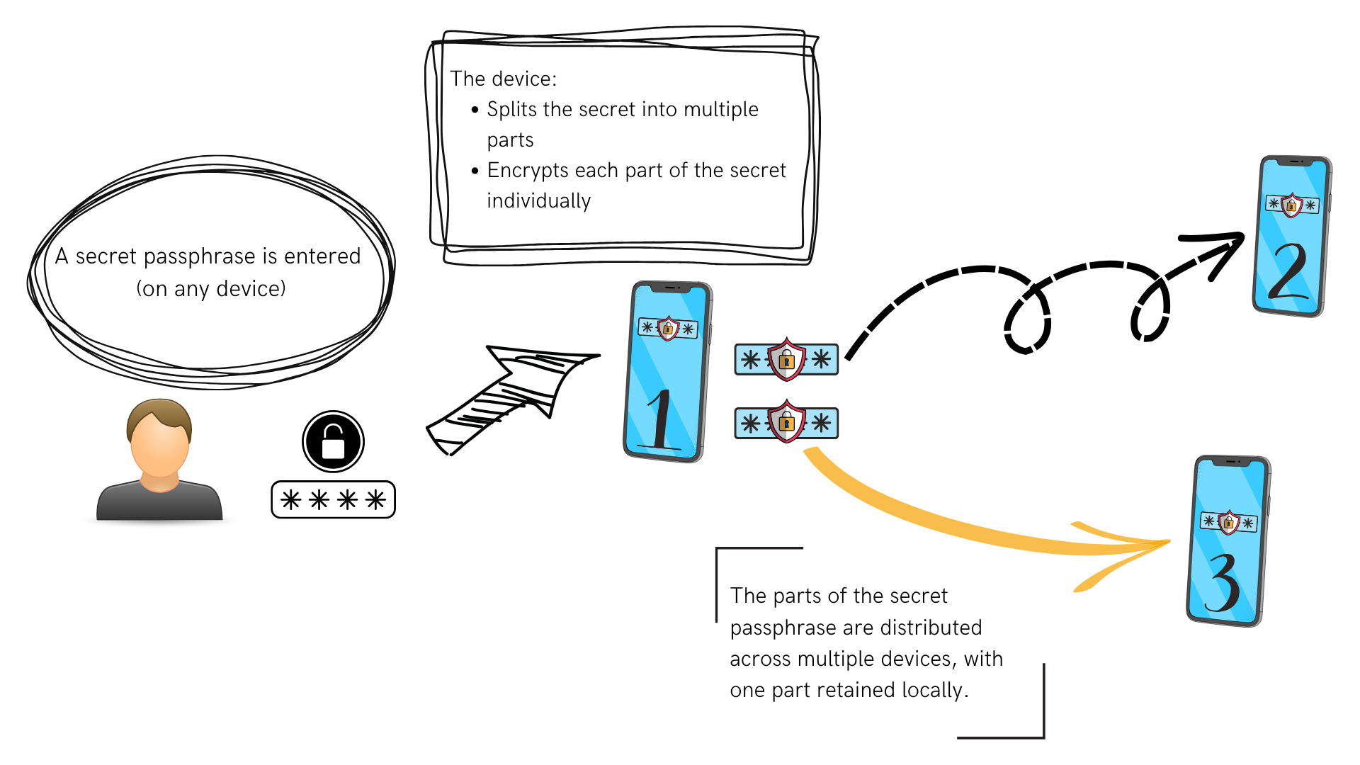 password split picture