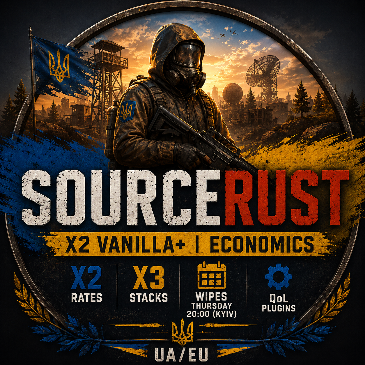[UA/EU] SourceRUST | X2 Vanilla+ | Economics image