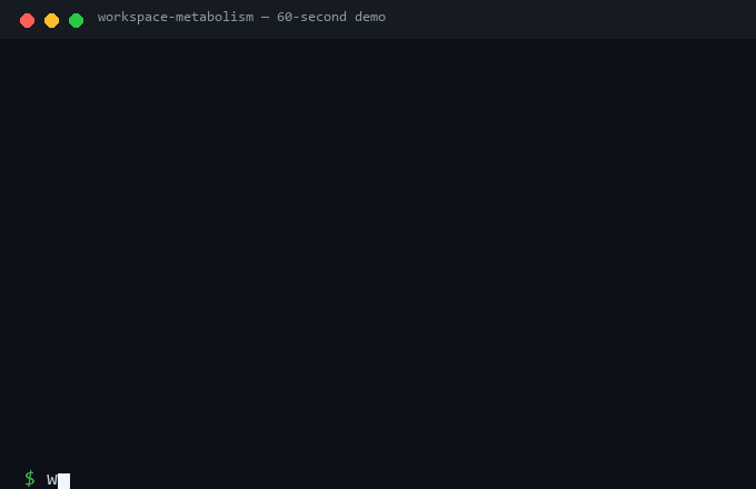 Terminal demo