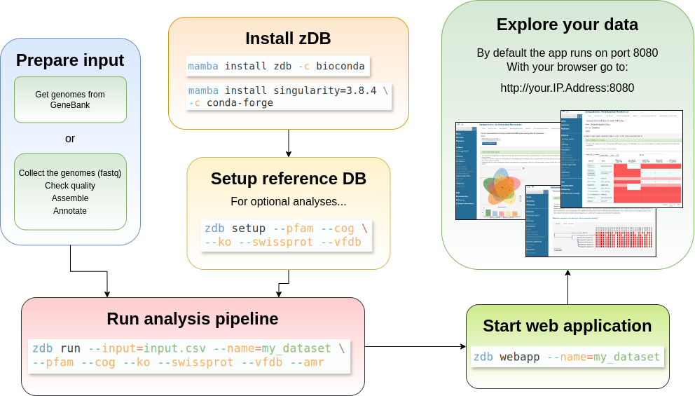 zDB workflow