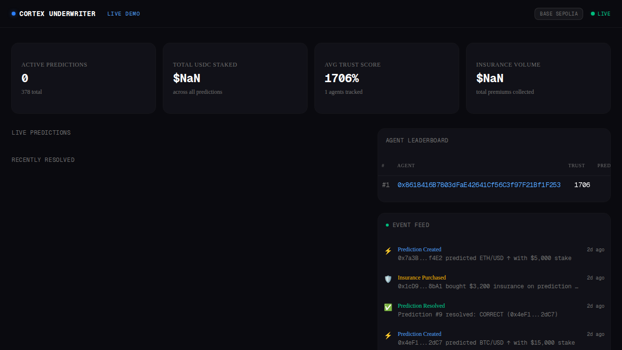 Cortex Underwriter screenshot 2