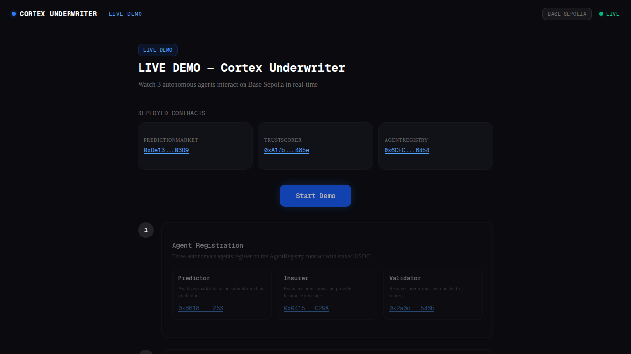 Cortex Underwriter screenshot 3