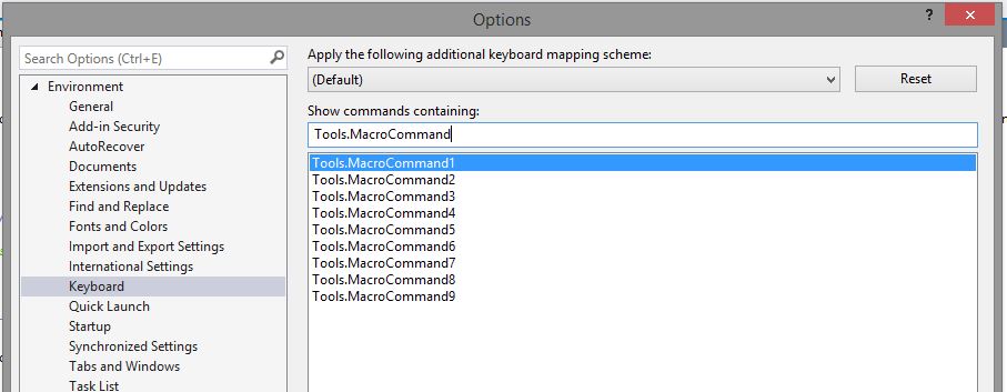 Search for Tools.MacroCommand#