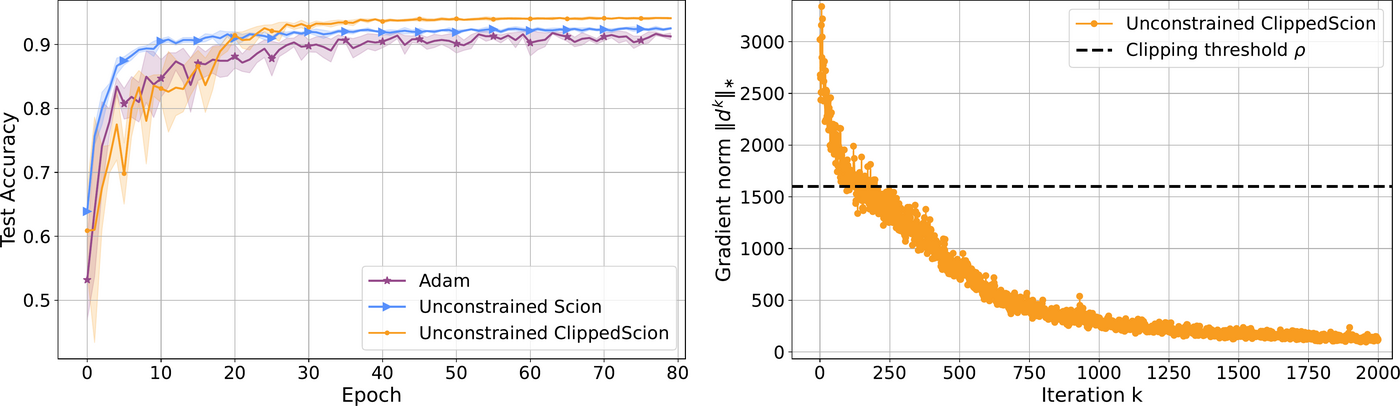 Generalized Gradient Norm Clipping main figure