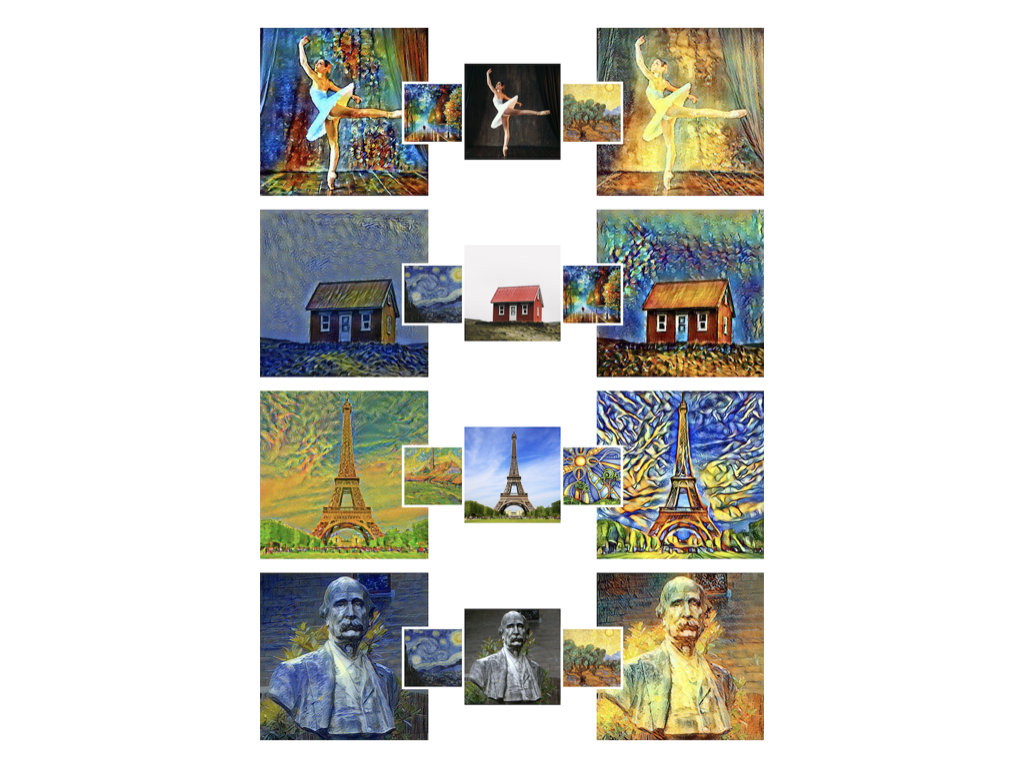 Neural style transfer